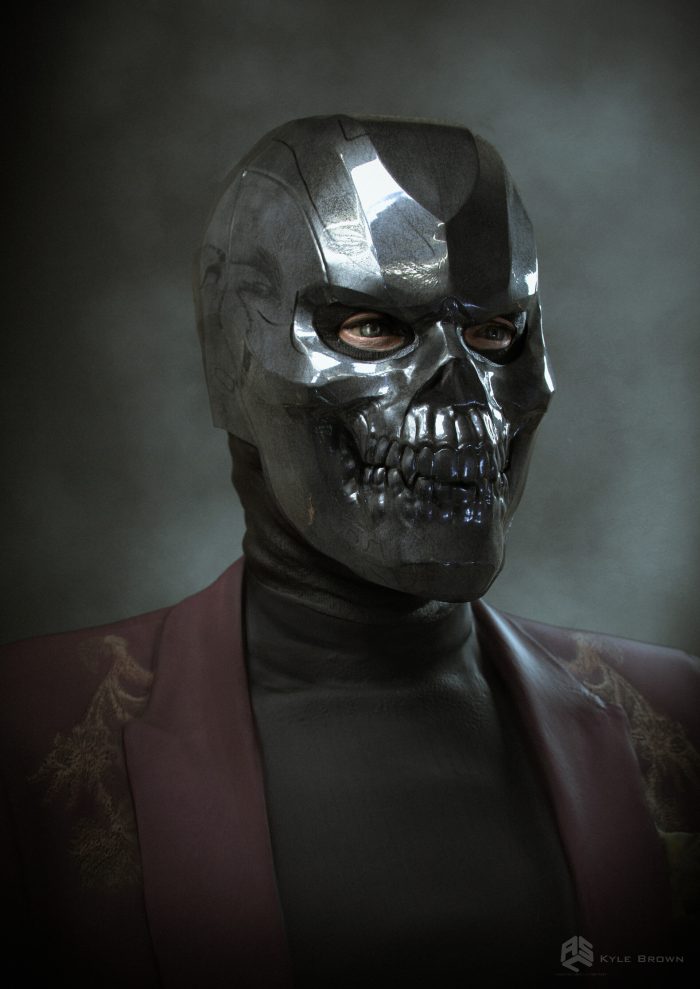 Birds of Prey - Alternate Black Mask Concept Art