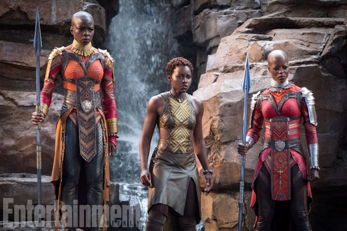 Black Panther Lupita Nyong'o Danai Gurira