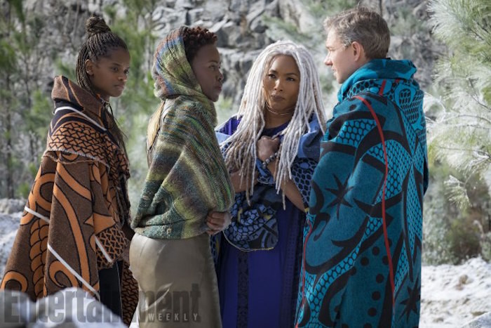 Black Panther Lupita Nyong'o Angela Bassett Martin Freeman