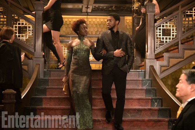 black panther lupita nyong'o chadwick boseman