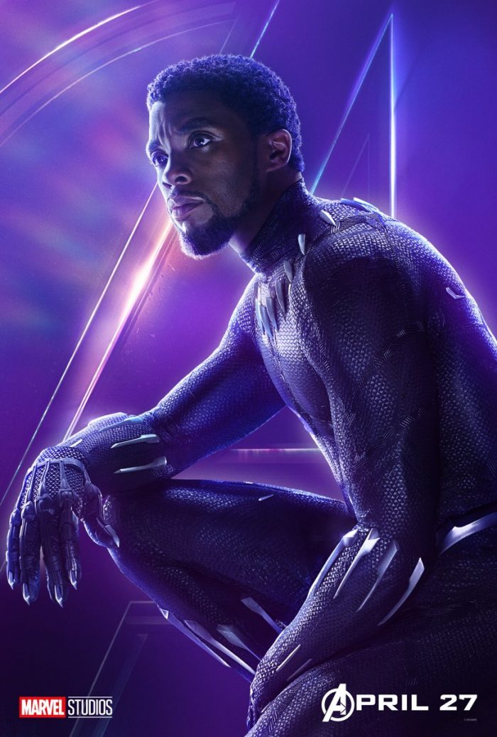 black panther infinity war poster