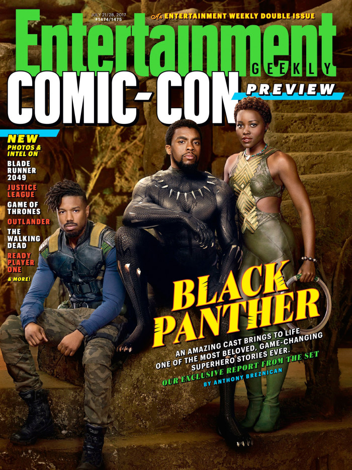 Black Panther Entertainment Weekly Cover