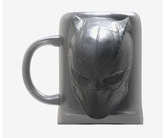 Black Panther Molded Mug