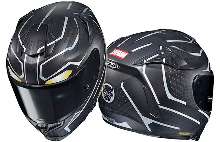 Black Panther Motorcycle Helmet