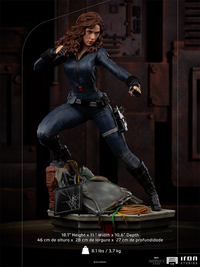 Black Widow - Iron Man 2 Statue