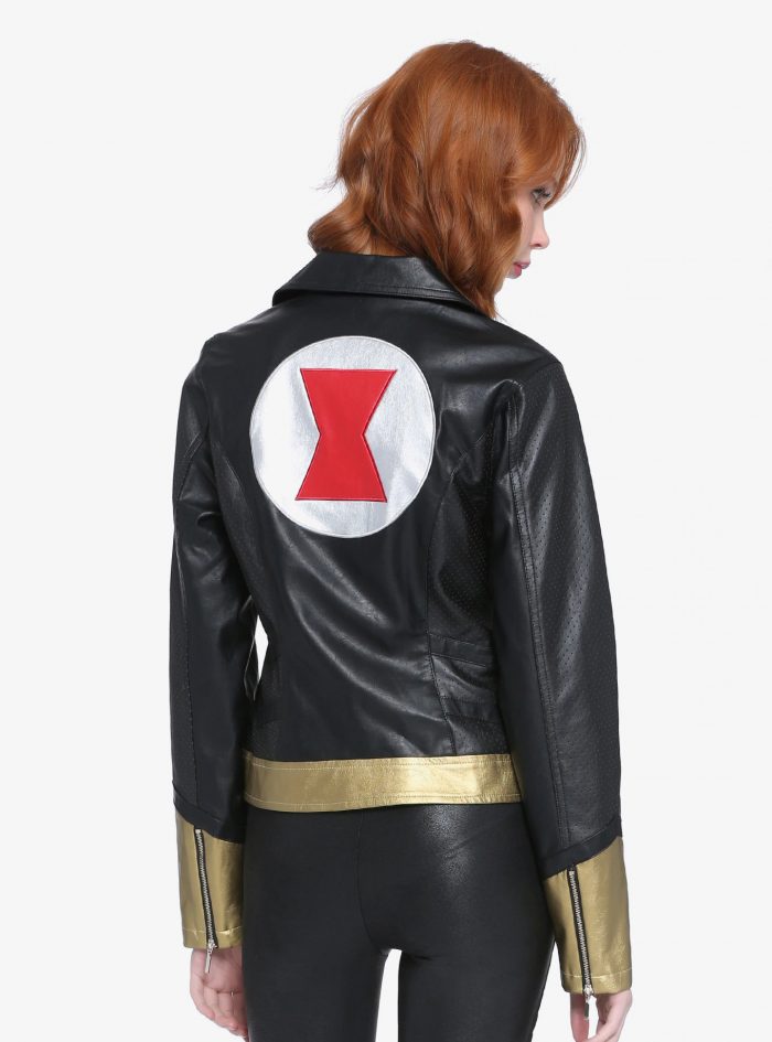 Black Widow Moto Jacket