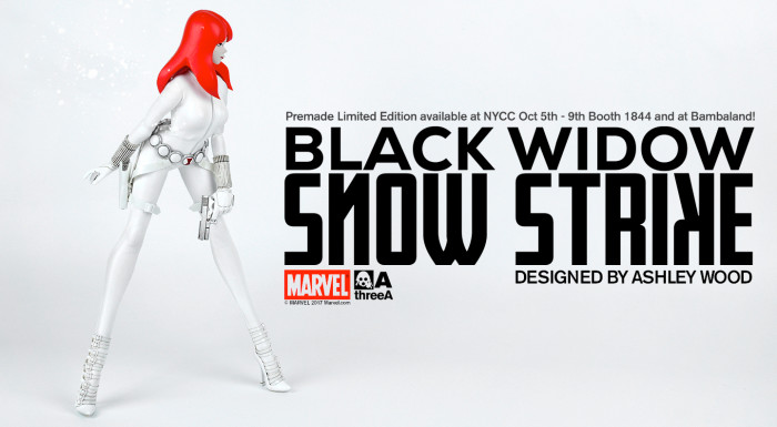 Black Widow Snow Strike Statue