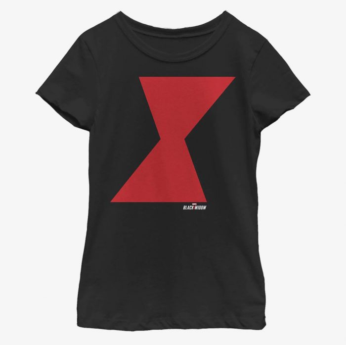 Black Widow Youth Girls Shirt