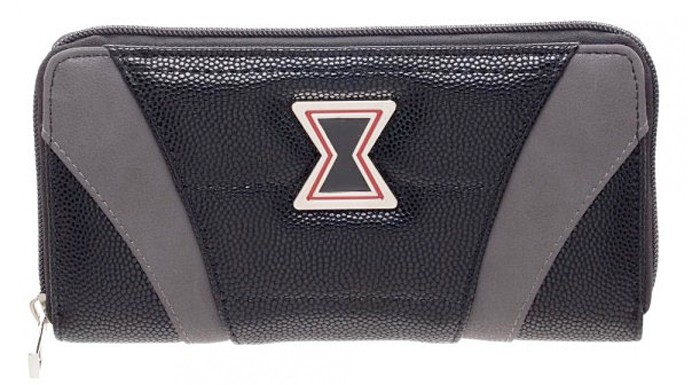 Black Widow Zip Wallet