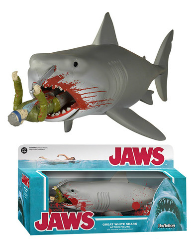 Funko's Action Figure of Jaws Eating Quint