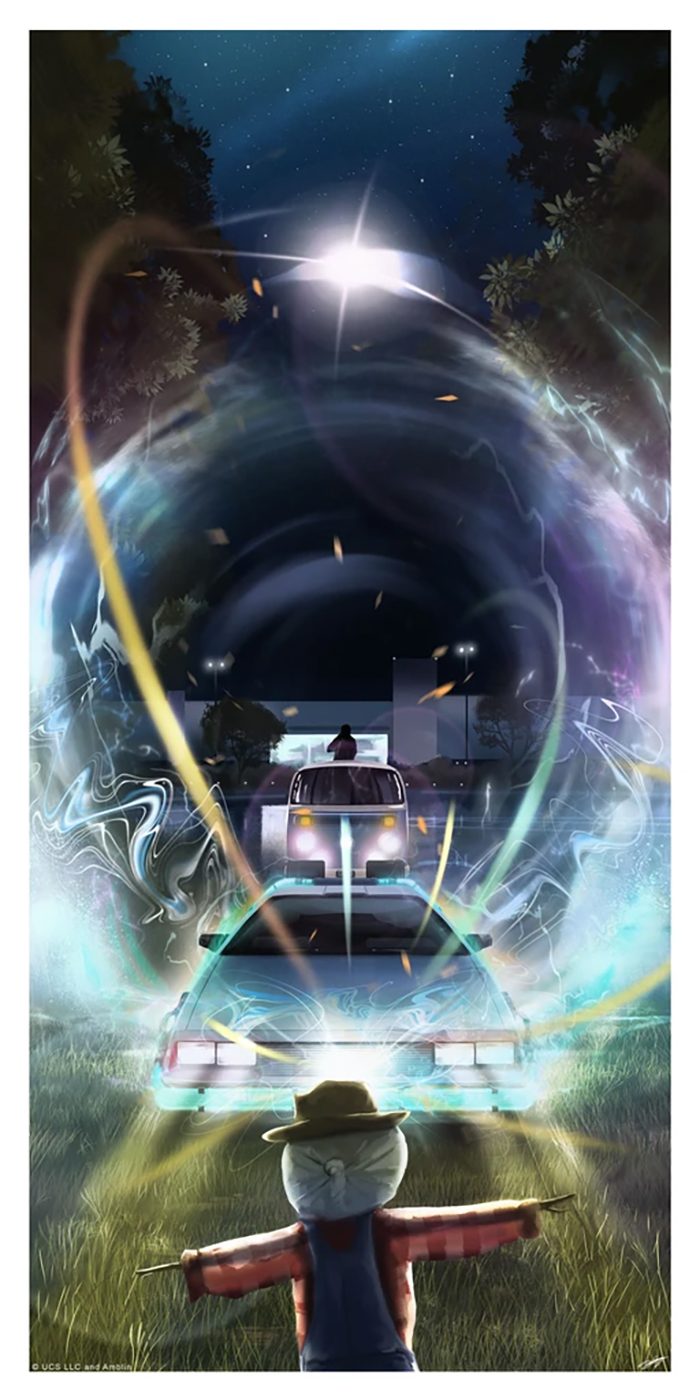 Andy Fairhurst Back to the Future Trilogy Prints