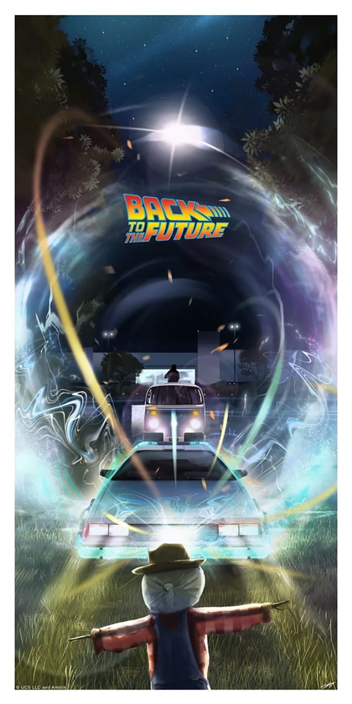 Andy Fairhurst Back to the Future Trilogy Prints