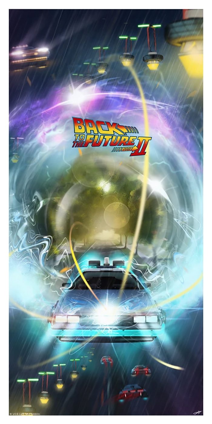 Andy Fairhurst Back to the Future Trilogy Prints