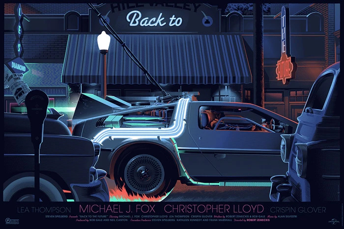 Mondo Back to the Future - Laurent Durieux Print