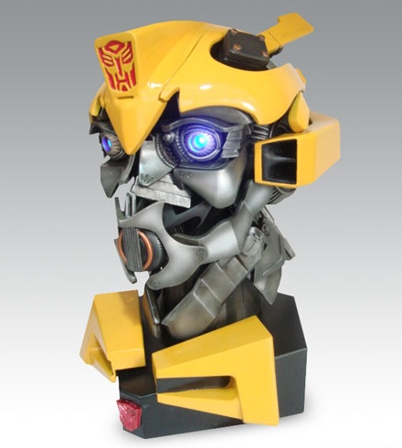 Transformers Bumblebee Electronic Scaled Replica Bust