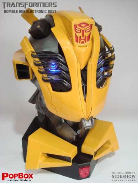 Transformers Bumblebee Electronic Scaled Replica Bust