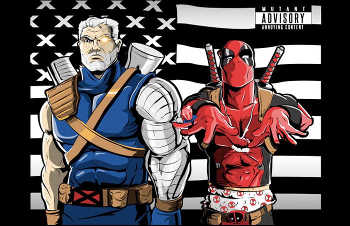 Cable and Deadpool Stankonia T-Shirt