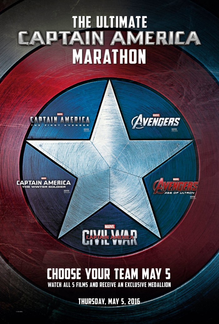 captain america movie marathon