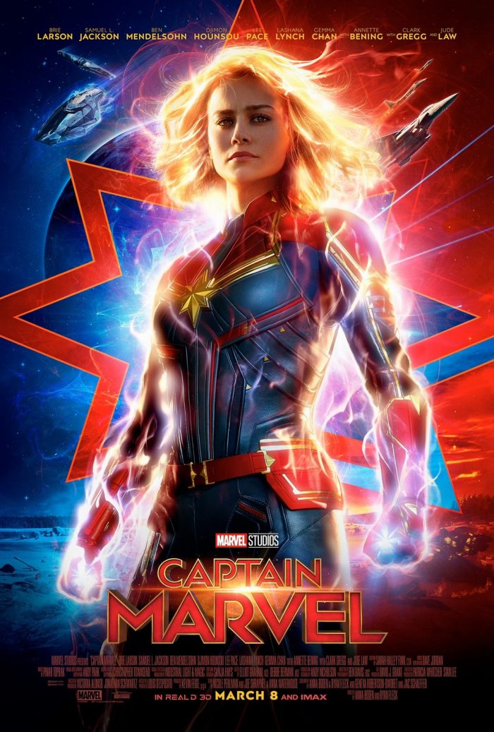 New captain marvel poster