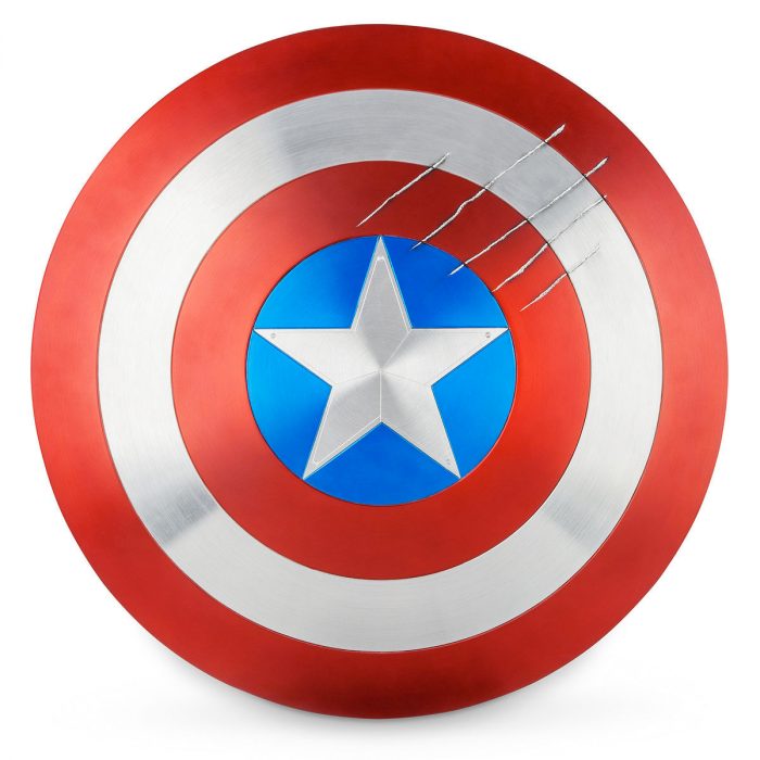 Captain America Masterworks Shield - Black Panther Scratches