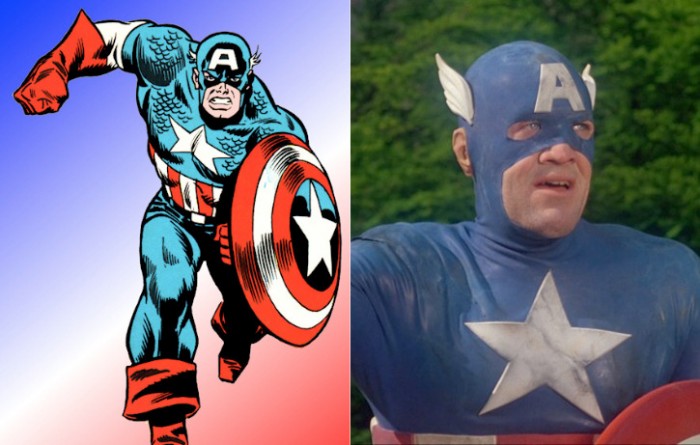 Captain America - 90s Movie Suit