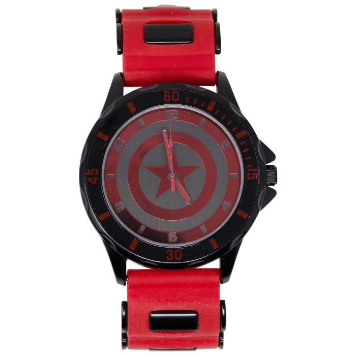 Captain America Black and Red Watch