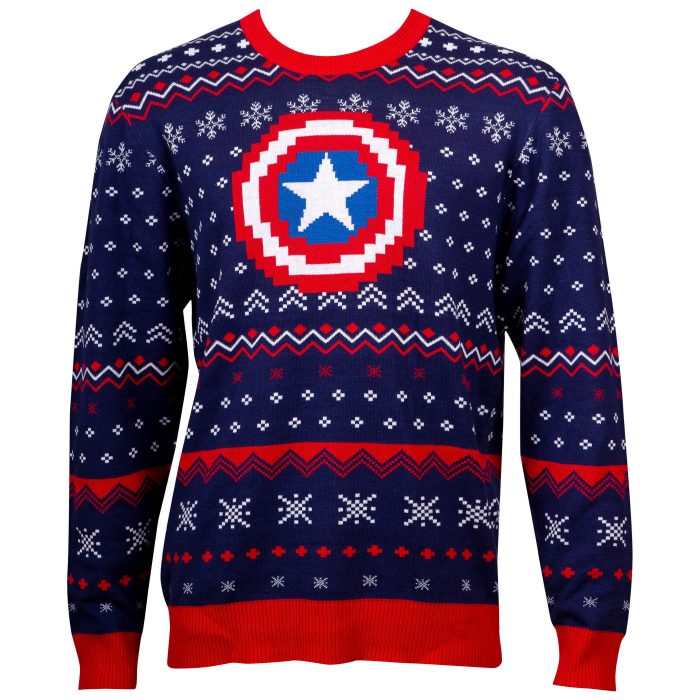 Captain America Christmas Sweater