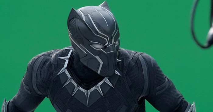 Black Panther Suit Created by Visual Effects