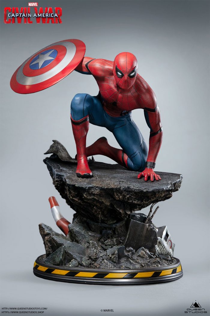 Captain America: Civil War - Spider-Man Statue