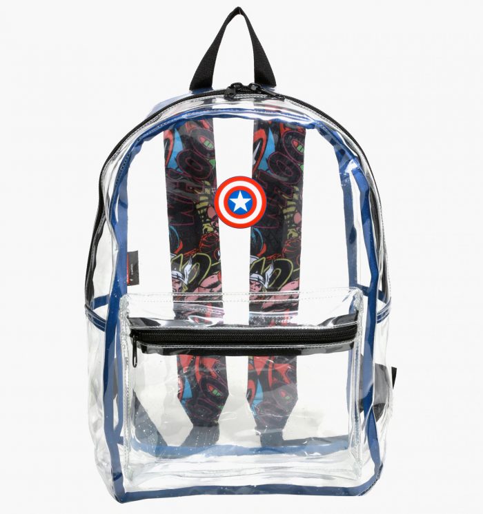 Captain America Clear Backpack