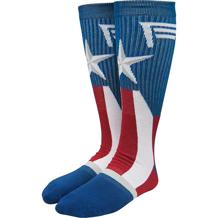 Captain America Crew Socks