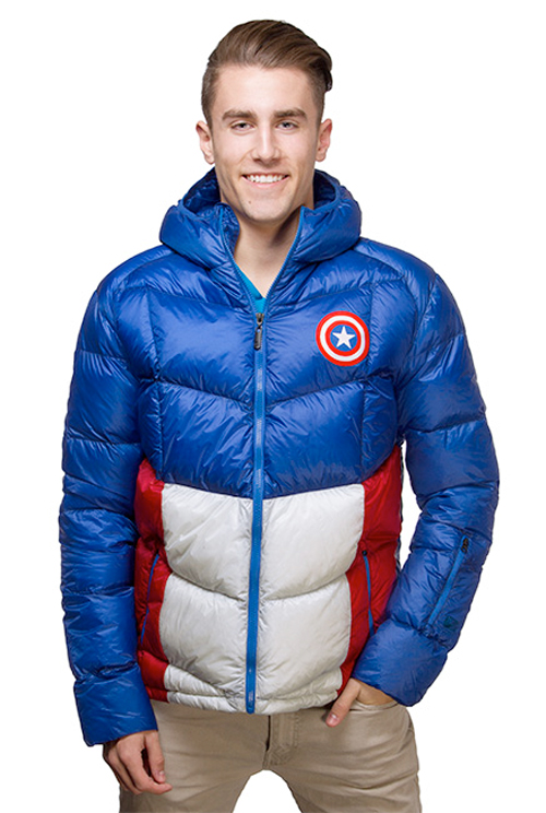 Captain America Down Jacket