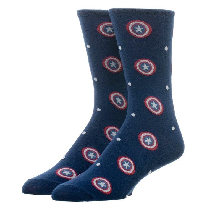 Captain America Dress Socks