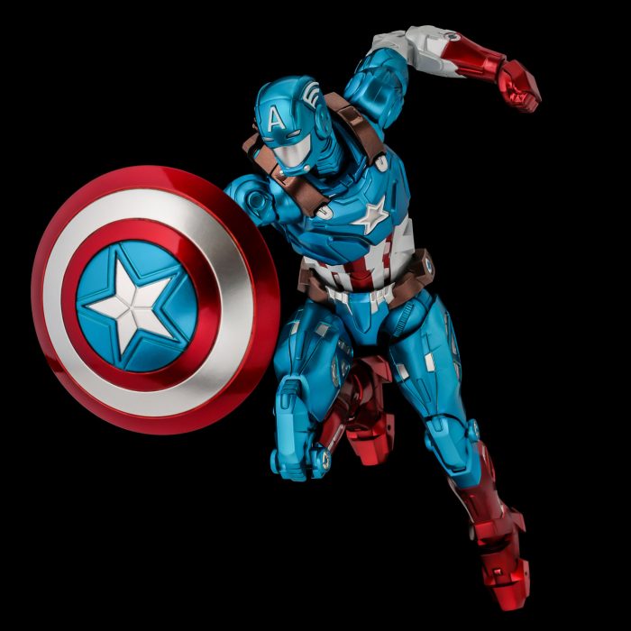 Captain America Fighting Armor Figure