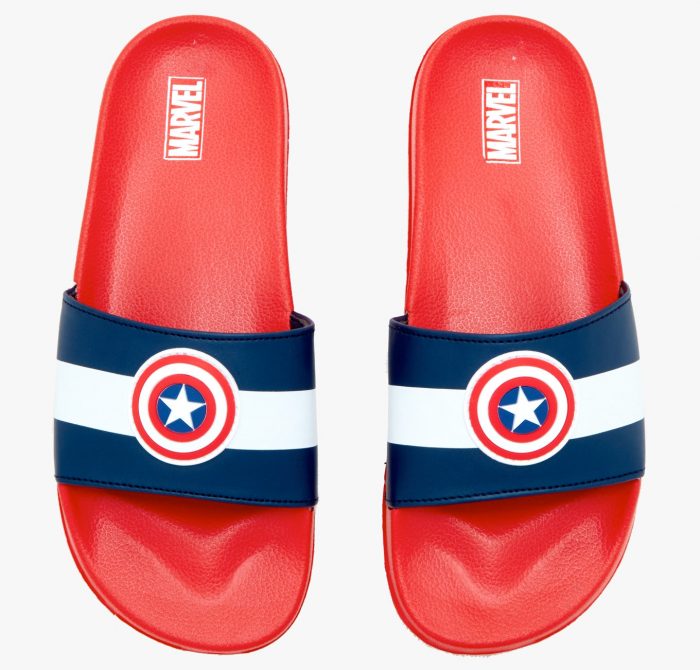 Captain America Flip Flops