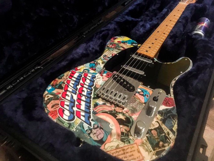 Captain America Guitar