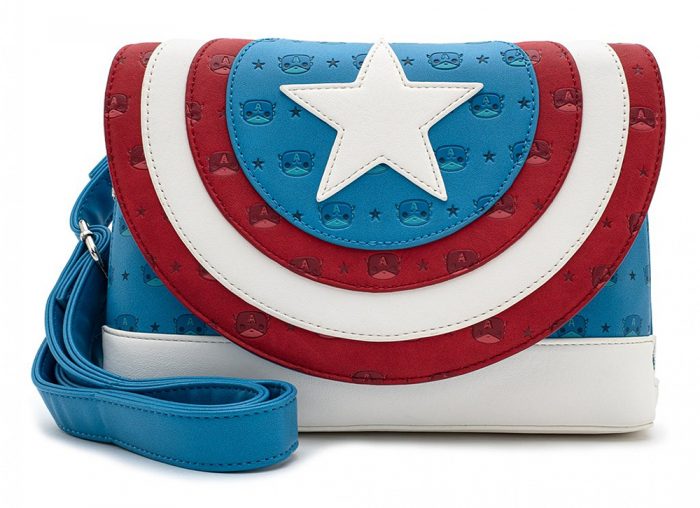 Captain America Loungefly Crossbody Bag