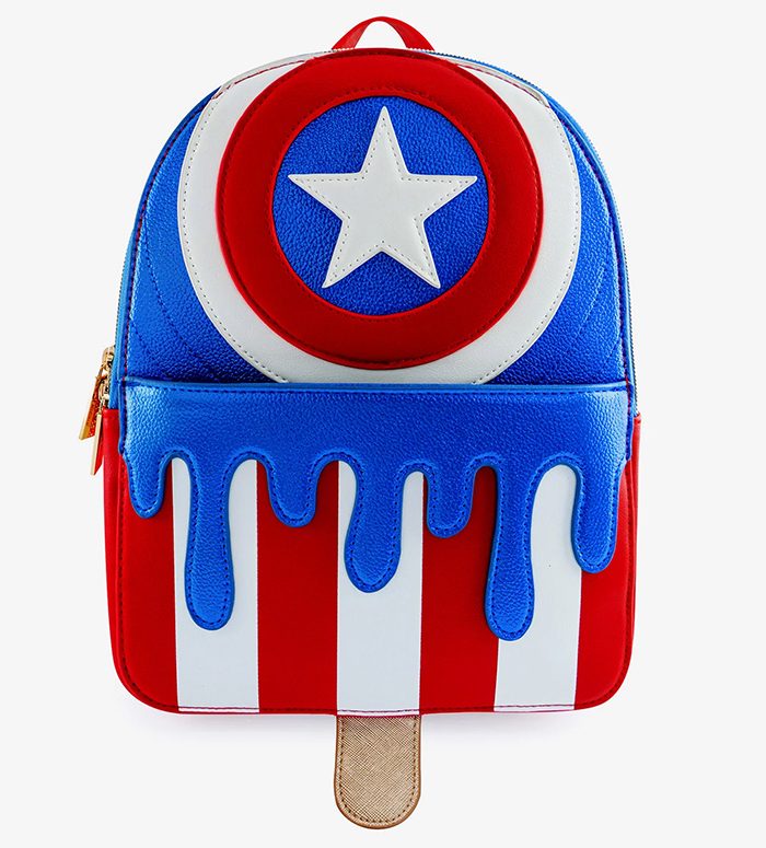 Captain America Popsicle Bag