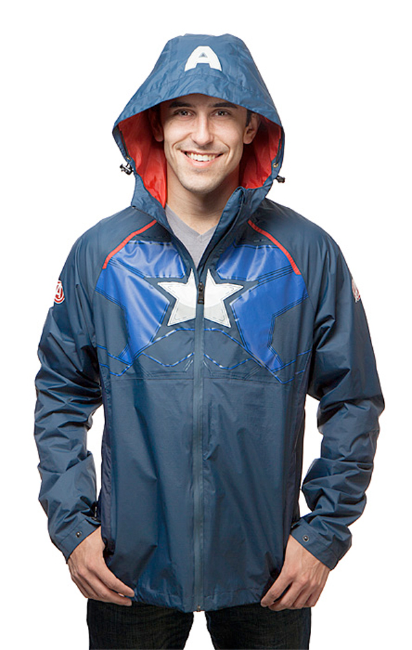 Captain America Rain Jacket