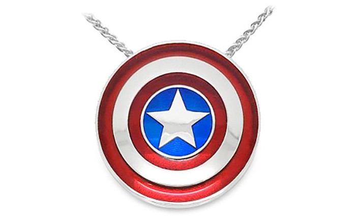 Captain America Shield Pendant