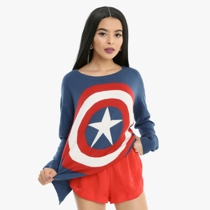 Captain America Shield Sweater