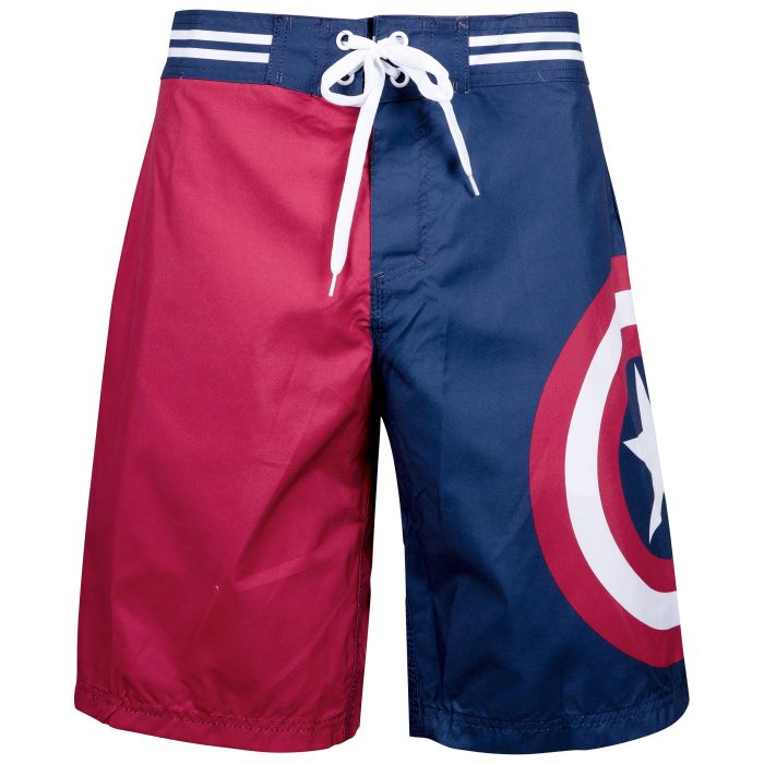 Captain America Swimming Trunks