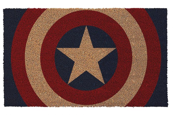 Captain America Welcome Mat