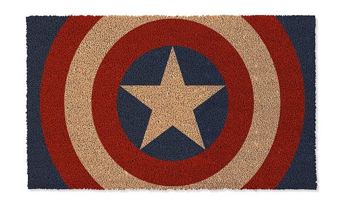 Captain America Welcome Mat