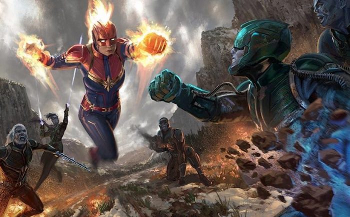 Captain Marvel Concept Art