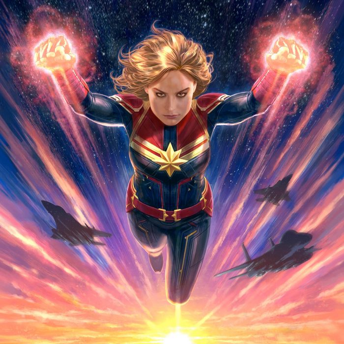 The Art of Captain Marvel Cover