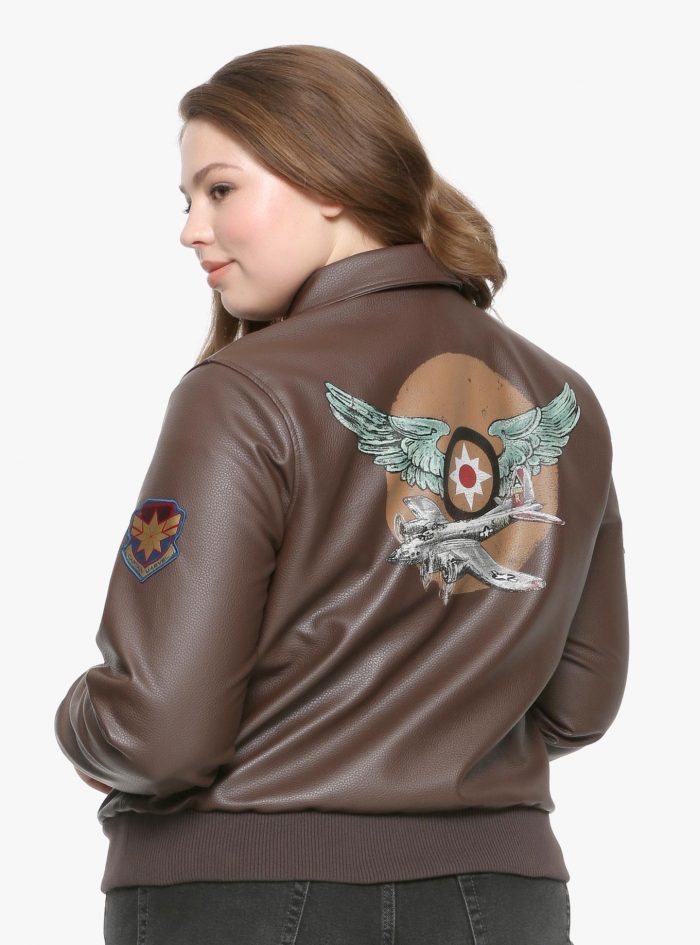 Captain Marvel Aviator Jacket