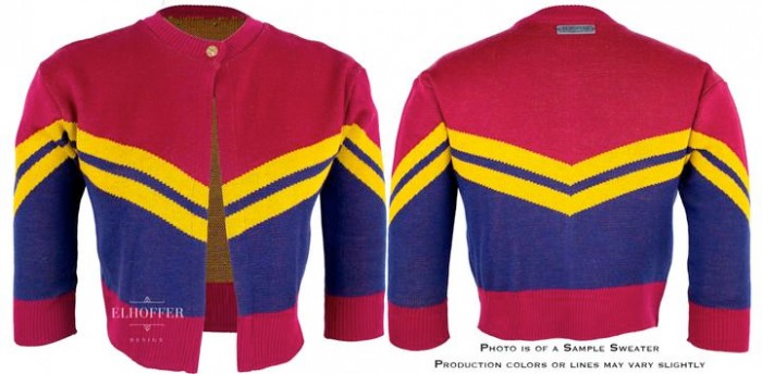 Captain Marvel Cardigan