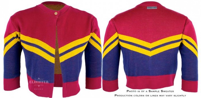 Captain Marvel Cardigan