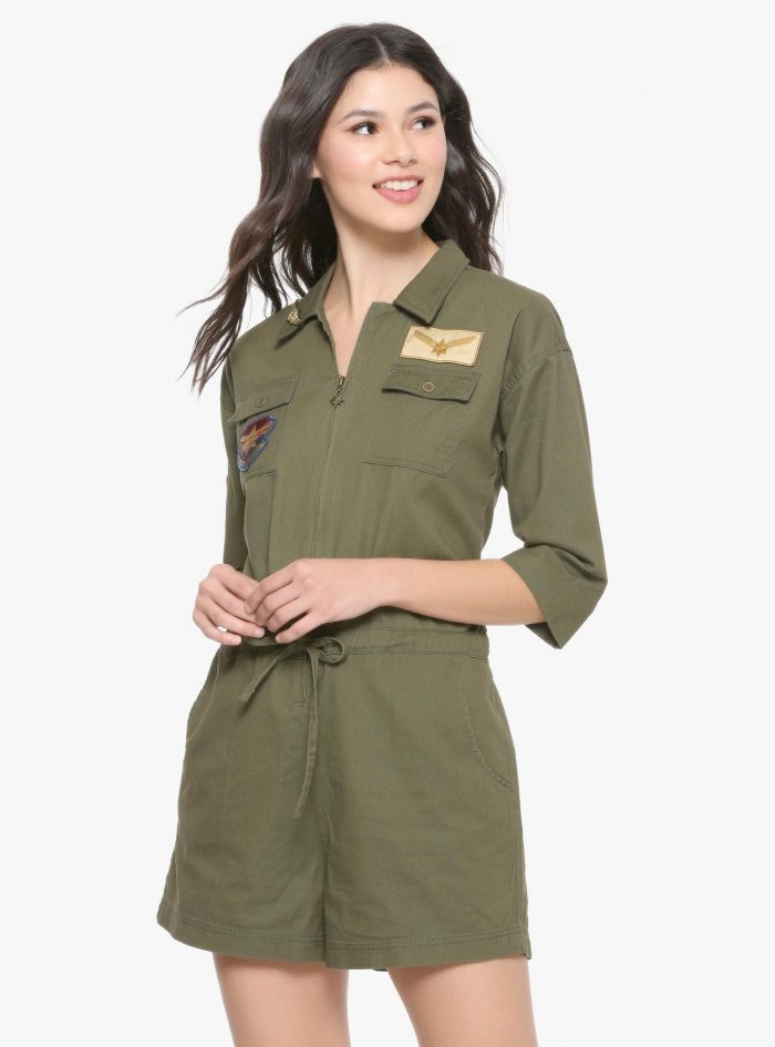 Captain Marvel Romper